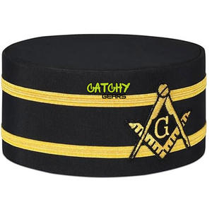 High Quality Customized Masonic 33RD Degree Crown <b>Black</b> <b>Wings</b> up Hand Embroidered Made in Pakistan Premium Masonic Apparel - Product Image 4