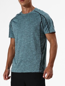 Camiseta Deportiva para Hombre, 100% Algodón Bambú, para Entrenamiento, Gimnasio, Fitness, Secado Rápido, Transpirable, Venta al Por Mayor - Product Image 5