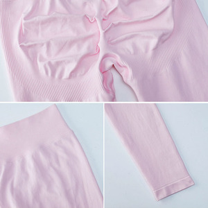 Anti-wrinkle Best Quality Seamless Winter <b>Women</b> <b>Leggings</b> Breathable <b>Waterproof</b> Windproof Solid Color Yoga Mid Waist - Product Image 4