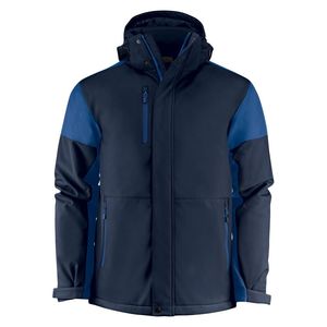 Veste Softshell à Deux Tons Isolée Hommes Col Haut à Capuche Vêtement de Travail Coupe-Vent Imperméable Protection Thermique Vestes Softshell - Product Image 2