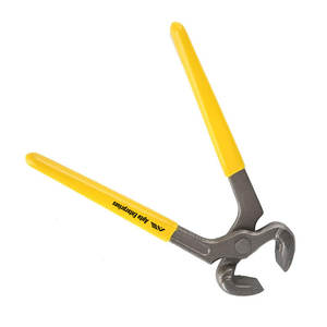 Pince à sabots multifonctionnelle en acier inoxydable réutilisable de 7 pouces, outil de maréchal-ferrant robuste, poignée en plastique, pince à sabots pour - Product Image 3