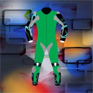 Chaqueta de Cuero Vacuno Auténtico para Hombre, Ropa Deportiva Transpirable para Motociclismo, Traje de Carreras para Adultos de Talla Grande - Product Image 1