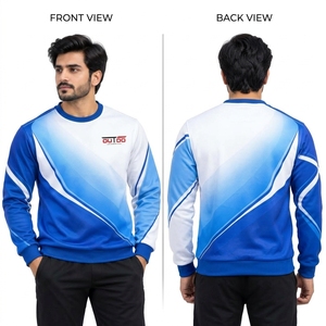 Sweat-shirt pour homme en tissu polyester lisse, offrant une qualité d'impression vive, un confort léger et une grande résistance. - Product Image 6