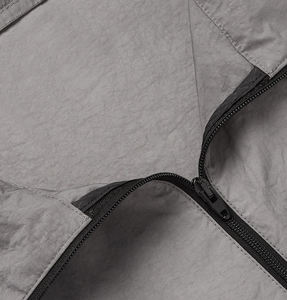 Chaqueta Cortavientos de Verano Personalizada al por Mayor, Hecha a Medida, de Alta Calidad, Transpirable, Ligera, para Exteriores, con Contraste de Color - Product Image 4