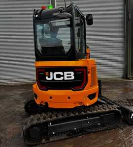 Mini-excavatrice JCB 25Z-1 de 2,5 tonnes à rotation zéro, 18,4 kW, diesel, hydraulique, compacte, pour travaux de construction - Product Image 1