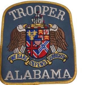 El parche está bordado con el escudo del estado y el lema: "¡OSAREMOS DEFENDEMER NUESTROS DERECHOS! - Product Image 1