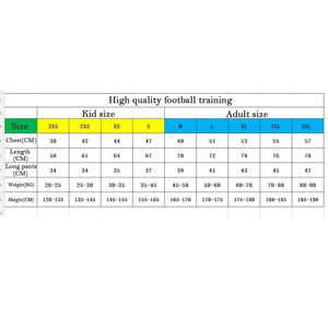 ชุดฟุตบอลแบบกำหนดเอง เสื้อฟุตบอลผู้ใหญ่ พิมพ์ลาย โพลีเอสเตอร์ 100% แขนสั้น ขายส่ง - Product Image 6