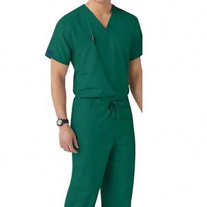 เสื้อสครับผู้หญิงแบบใหม่ ผ้าทอ ดีไซน์เนอร์ สำหรับพยาบาล แพทย์ โรงพยาบาล พร้อมช่องตรวจเข็ม - Product Image 6