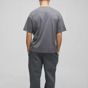 Camiseta de gran tamaño, camiseta de peso pesado con 100% de algodón de alta calidad, venta al por mayor, camiseta de Hip Hop personalizada para niños - Product Image 3