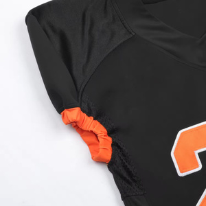 Sublimación uniformes de fútbol juvenil camisetas de fútbol americano usan tops bordados camiseta de fútbol americano - Product Image 2