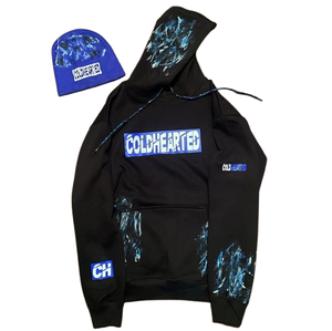 เสื้อโค้ทเทรนช์โค้ทผ้าฝ้าย100% 2ชิ้นสำหรับผู้ชาย, เสื้อฮู้ดพิมพ์ลายกราฟิกแบบสวมหัวสำหรับฤดูหนาว - Product Image 1