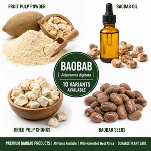 Graines de Baobab Sauvage Brutes Adansonia Digitata Séchées à l'Air Chaud Qualité Extraction d'Huile Aliment Santé Export en Vrac FOB Poudre Emballée Sous Vide - Product Image 2