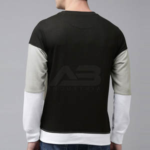 เสื้อสเวตเตอร์ของผู้ชายผ้าฝ้าย100% ดีไซน์ใหม่สำหรับฤดูหนาว - Product Image 2