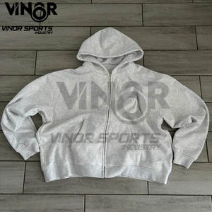 ชุดสเวตเตอร์มีฮู้ดปักลายทางมีซิปชุดฮิปฮอปสองชิ้นสำหรับผู้ชายเสื้อสเวตเชิ้ตขนาดใหญ่กางเกงลำลองอินเทรนด์ - Product Image 6