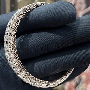 Luxe 1.24CT Brillant Cut Réel Diamant Charme Bracelet Femmes 14K 18K Jaune Or Blanc Solide Or Bijoux Tiers Certifié - Product Image 2