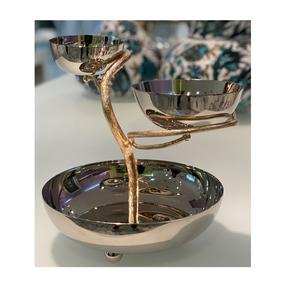 <b>Nuts</b> Bowl Customized Design Wholesale Price Metal Round Fruit Display Bowl Ultra Modern New Design Kitchenware - Product Image 2