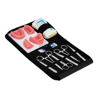 Kit de pratique de la Suture pour les étudiants en médecine dentaire et Kit de chirurgie, outils chirurgicaux, coussin de Suture dentaire en Silicone, Kit d'entraînement pour les étudiants