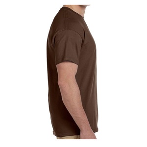 เสื้อยืดคอกลมแขนสั้นผู้ชายรุ่นใหม่ คุณภาพสูง ผ้าฝ้าย 100% ระบายอากาศได้ดี เป็นมิตรกับสิ่งแวดล้อม มีไซส์ใหญ่ สีพื้น - Product Image 4