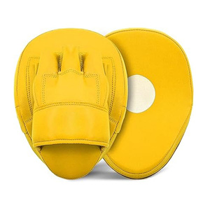 Equipo de protección de escudo de perforación de cuero Maya para boxeo MMA Muay Thai gancho de entrenamiento y almohadillas de enfoque para artes marciales - Product Image 5