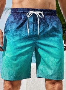Pantalones cortos casuales de pierna recta para hombre con impresión 3D y cordón para SportsBeach DDP envío - Product Image 6