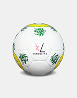 Ballons de football professionnels d'entraînement en gros pour l'extérieur, jaunes et verts, cousus à la main par des experts, marque Uniswift/OEM, MOQ 10 pièces