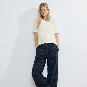 Camisetas de mujer al por mayor de fábrica Quickdry Lightweight Custom Logo Printing Streetwear Camisetas sólidas - Product Image 3