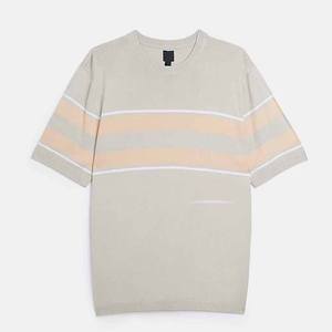 เสื้อยืดคอกลมแขนสั้นผู้ชาย,พิมพ์โลโก้ที่กำหนดเอง - Product Image 5