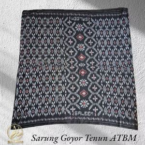 goyor woven <b>sarong</b> Indonesia king Saleem - Product Image 2