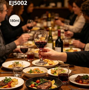 Verre à dégustation de vin 180 ml en gros, gobelet à long pied pour bar à vin européen, <span class=keywords><strong>restaurant</strong></span>, hôtel, banquet et salon VIP - Product Image 3
