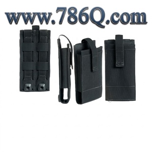 POUCHES Tactix Series Media Pouch Sacs noirs Outil d'administration Petite pochette tactique de voyage pour hommes et femmes - Product Image 1