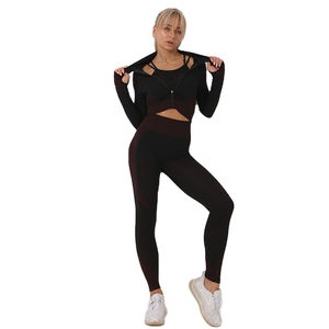 Vêtements de sport d'été pour femmes Gym Outfit Elastic Yoga Set Fitness Running Gym Running Suit Short Short Exercise Clothing - Product Image 5