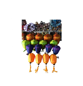 Lanterne vietnamienne en soie de bambou pour la maison festive jardin tenture murale Thanksgiving saint valentin fête des pères fêtes mariages - Product Image 6