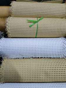 Rouleau de rotin sangle de canne matière première synthétique heet naturel meubles en plastique tissu osier rouleau de rotin - Product Image 6