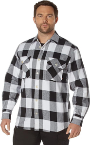 Camisa de Kevlar a cuadros gris y negro para hombre aprobada por la CE para montar en motocicleta con Camisa de franela para capas en clima frío - Product Image 5