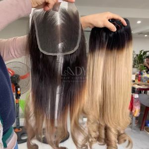 ผมเวียดนามแท้คุณภาพสูงสุด ราคาสุดคุ้ม แบบลอนธรรมชาติ สีออมเบร ชุดต่อผมพร้อมปิดผม ปี 2025 - Product Image 6