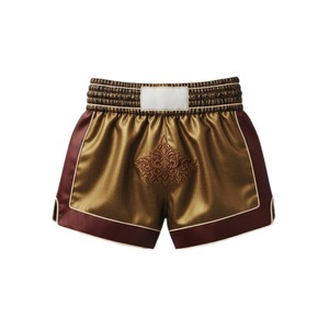 กางเกงมวยไทย MMA แบบยืดได้ ออกแบบเองสำหรับมืออาชีพ สำหรับทุกเพศ ผ้าซาติน สำหรับฝึกซ้อมคิกบ็อกซิ่ง ดีไซน์แบบดั้งเดิม - Product Image 2