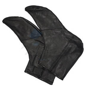 Calcetines de cuero marrón unisex hechos a medida con cremallera calcetines de equitación hechos a mano motocicleta a caballo equipo Medieval - Product Image 3