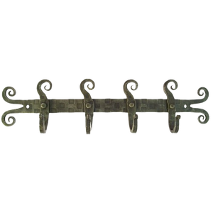 Gancho de Metal multiusos con acabado antiguo montado en la pared con diseño de rama de árbol de hierro forjado para dormitorio, cocina, hogar y uso al aire libre - Product Image 5