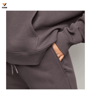 Luxury Products Custom Printing Pullover Women's Hoodies, Custom Heavy Weight Cotton Oversized Hoodies - Product Image 5