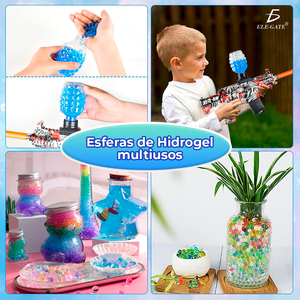 กระสุนเจลพลาสติกแบบใช้ซ้ำได้ 1000 นัด สำหรับปืนฉีดน้ำ เหมาะสำหรับความสนุกสนานในน้ำ - Product Image 5