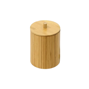 Boîte à épices en bois de couleur marron faite à la main avec couvercle conteneur de sel et de poivre de la plus grande qualité stockage de sucre Dabba en vrac - Product Image 5