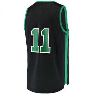 Custom Basketball Jersey 11 Green Number Black Sleeveless Tank Top Unisex Breathable Polyester Sportswear All Seasons Sinewy - Product Image 3