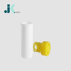 Fábrica de plástico de Vietnam, precio barato, embalaje de HDPE, tubo efervescente, 10 pastillas, blanco, buena calidad, M0329 - Product Image 2