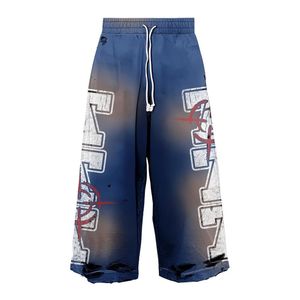 Pantalon de survêtement pour homme personnalisé, broderie 3D, lavage à la pierre, style baggy, fermeture éclair, style streetwear, pantalon de jogging, taille élastique, 100% coton, écologique - Product Image 2