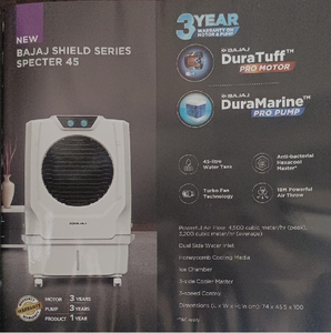 Nouveau refroidisseur d'air domestique électrique portable de conception populaire pour l'intérieur et l'extérieur avec une capacité d'eau de 45L - Product Image 1