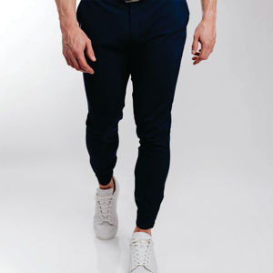Pantalons de golf à logo personnalisé pour hommes pantalons de golf coupe ajustée pantalons chinos extensibles performants pantalons de survêtement jogging évacuant l'humidité - Product Image 3