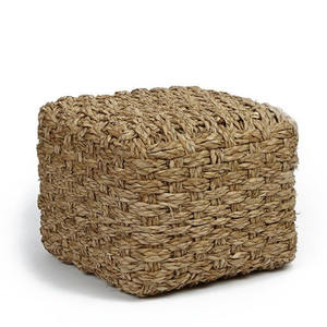 Cheap Price Square Seagrass Ottoman Decor Home OEM Accepted Customized <b>Stools</b> & Ottomans from Vietnam Factory - Product Image 4