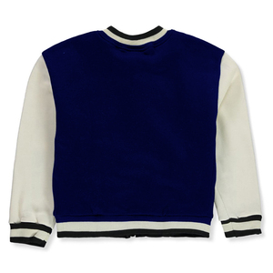 Chaqueta universitaria de cuero genuino para mujer, chaqueta de mujer de gran tamaño, ropa universitaria de collage Premium para chica - Product Image 2