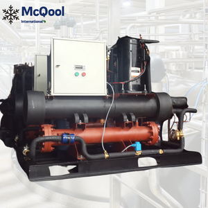 คอนเดนเซอร์ระบายความร้อนด้วยน้ำและท่อระบายความร้อนอุปกรณ์ทำความเย็นอุตสาหกรรมใช้อุณหภูมิต่ำ - Product Image 1