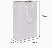 Panier à linge pliable en tissu Oxford pour usage domestique, vente en gros